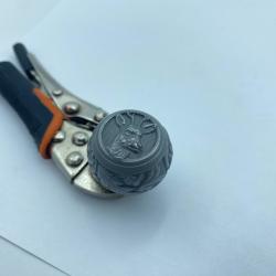 Boule de levier d'armement  " T&ecirc;te de chevreuil "