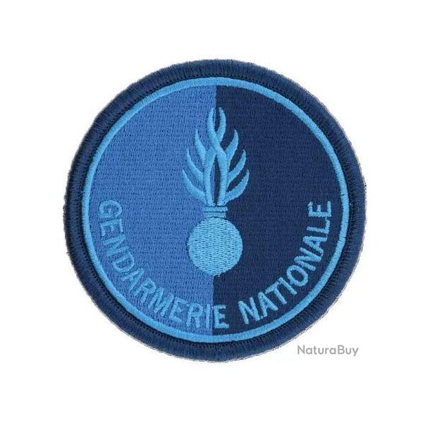 Ecusson - Gendarmerie Nationale Basse visibilit� Bleu