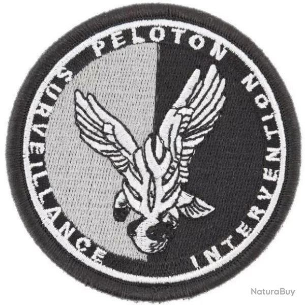 Ecusson Gendarmerie - PSIG Basse visibilit� Noir