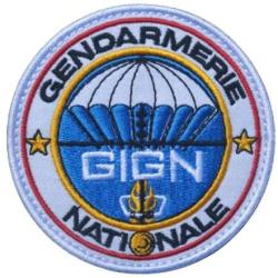 Ecusson Gendarmerie - GIGN Haute visibilit&eacute;