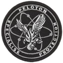 Ecusson Gendarmerie - PSP Basse visibilit&eacute; Noir