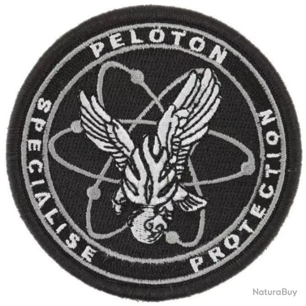 Ecusson Gendarmerie - PSP Basse visibilit� Noir