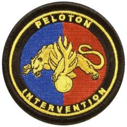 Ecusson Gendarmerie - Peloton Intervention Haute visibilit&eacute;