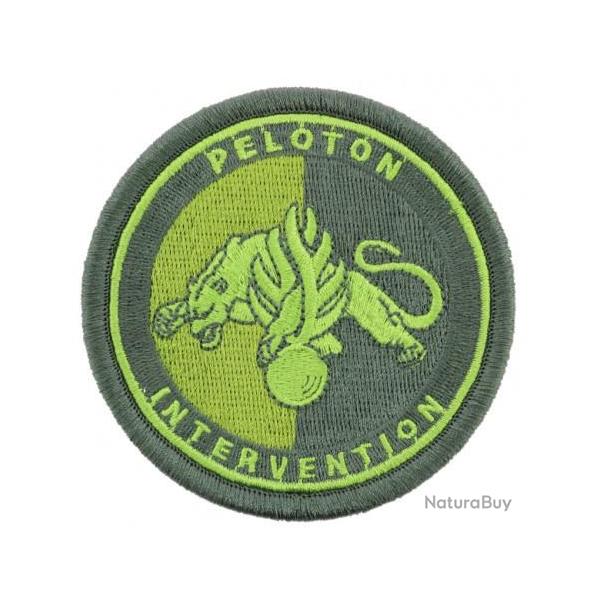 Ecusson Gendarmerie - Peloton Intervention Basse visibilit� Vert