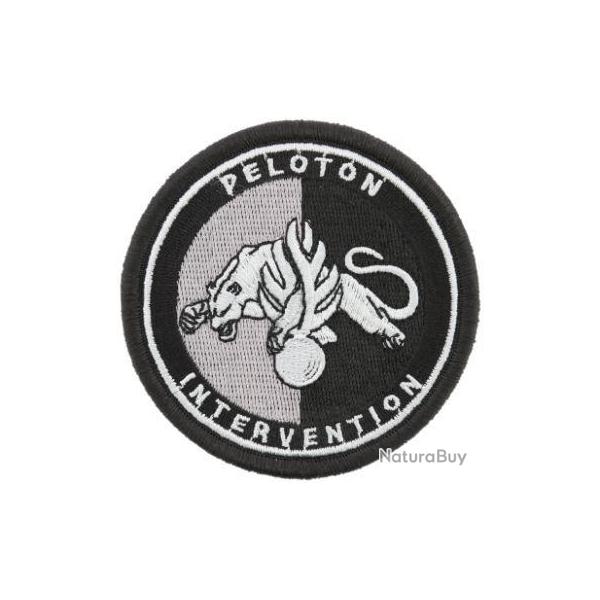 Ecusson Gendarmerie - Peloton Intervention Basse visibilit� Noir