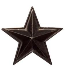 Etoile pour m&eacute;daille ordonnance Bronze