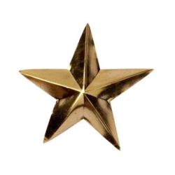 Etoile pour m&eacute;daille ordonnance Or