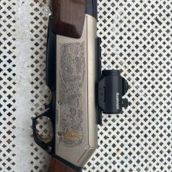 Vends Browning Bar Short Trac 270WSM, Only, canon flut&eacute;, point rouge Bushnell, avec 38 balles