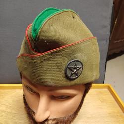 Ancien calot - bonnet de police militaire de l'arm&eacute;e marocaine post 1956