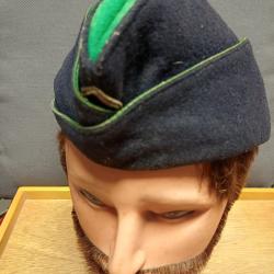 Ancien calot - bonnet de police mle 49 de Lieutenant R&eacute;giment du Train ann&eacute;es 50