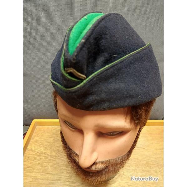 Ancien calot - bonnet de police mle 49 de Lieutenant R�giment du Train ann�es 50