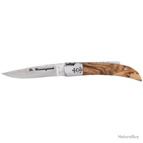 Couteau Camarguais N�10 Trident Soud� Olivier / 90mm - Olivier / 90mm