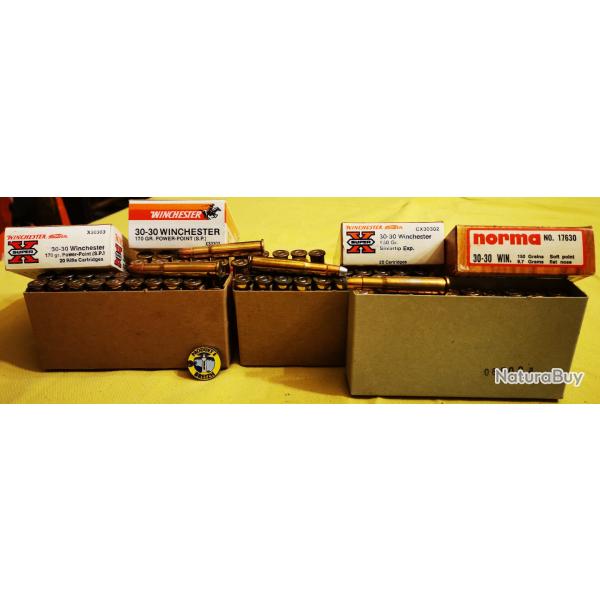 Lot munition 30-30
