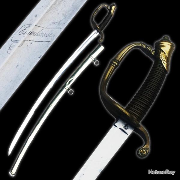 Imposant Sabre d'officier Hollandais - Pays-Bas - CLEM & JUNG - M1852 - 19i�me - Pi�ce Originale