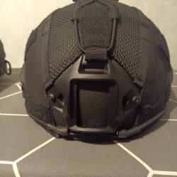 Casque balistique ARAMIDE (NIJ 3A) FAST coupe haute / noir 54-59