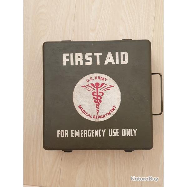 Bo�te vide FIRST AID 24 unit�s US ARMY (188.M)
