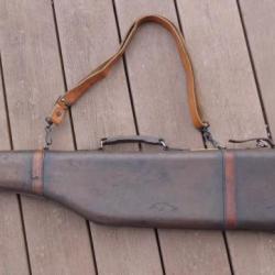 ETUI JAMBON POUR FUSIL BELLE PATINE+SANGLE