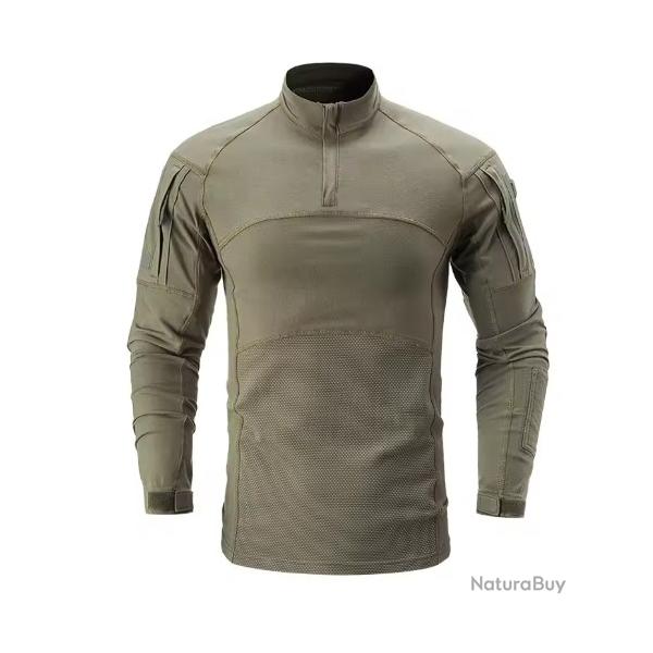 Chemise grenouille homme camouflage tactique respirant anti rayures escalade chasse paintball
