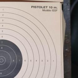 Cibles 10m pistolet
