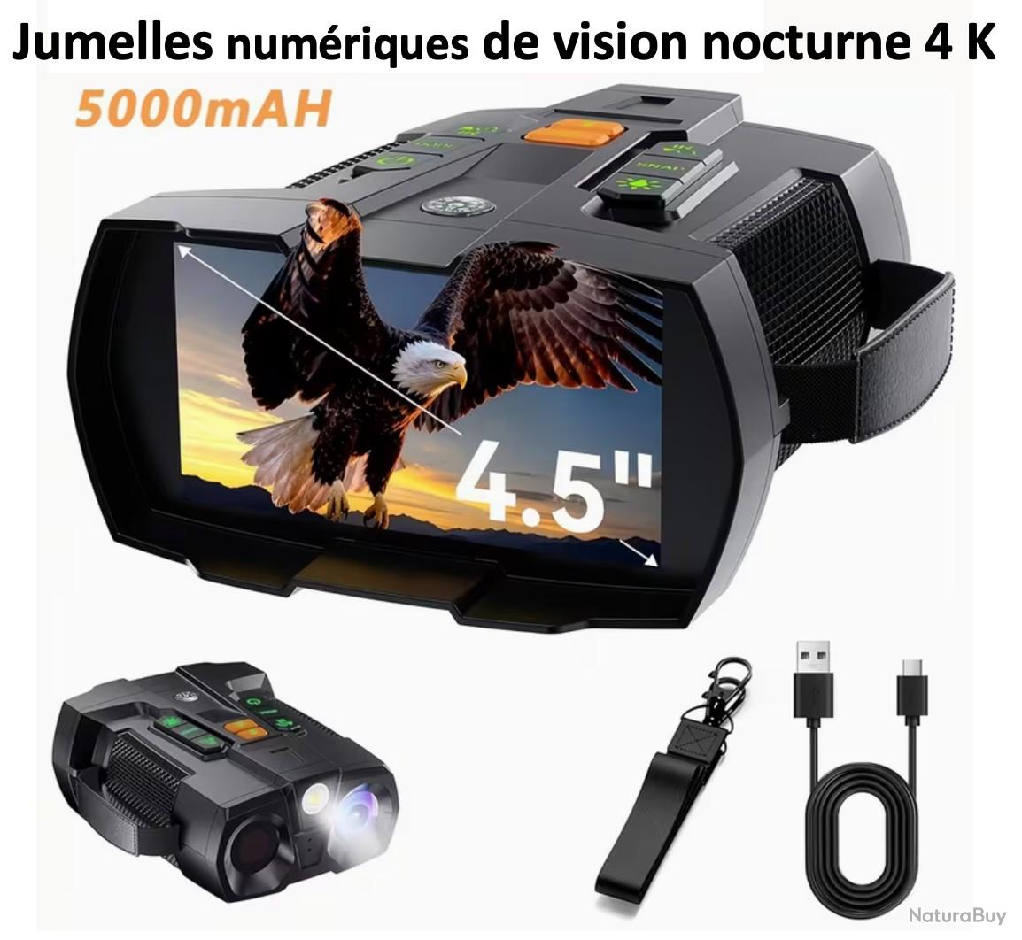 Jumelles Vision Nocturne Numérique – 10x Zoom – Infrarouge HD – Objectif F1.2