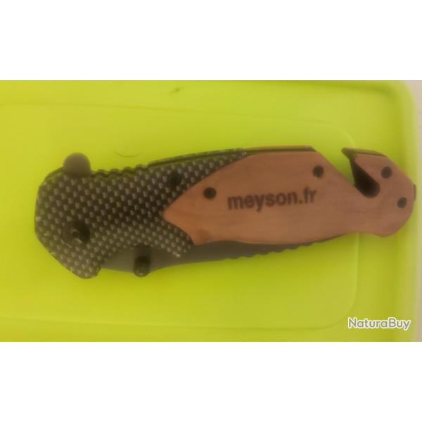 Couteau de survie pliant Meyson