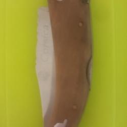 COUTEAU PLIANT DE COLLECTION CORSICA MOTIF CORSE