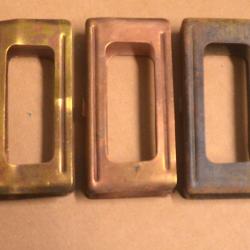 lames r&eacute;glementaires italien 6 coups pour carabines Carcano en cal 6,5 - lot2