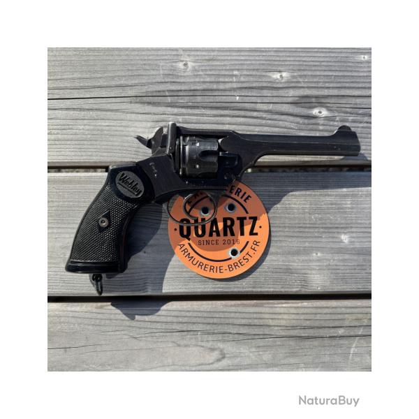OCCASION - Revolver WEBLEY & SCOTT Mark IV Canon 5 pouces Cal. 38 S&W "WAR FINISH" WWII - GRADE A