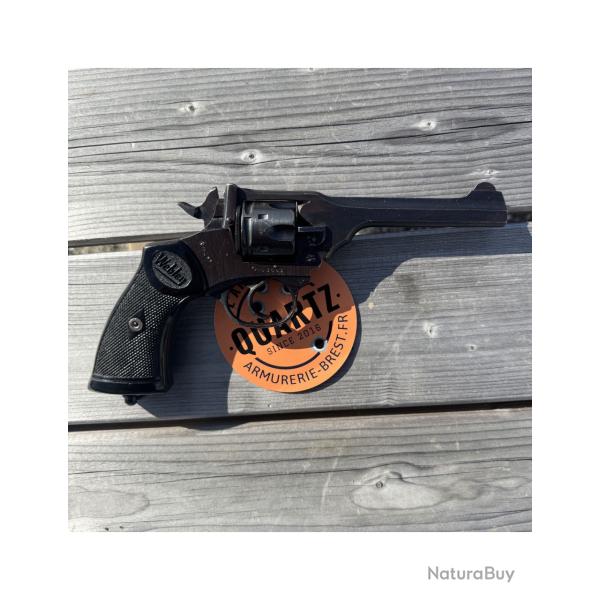 OCCASION - Revolver WEBLEY & SCOTT Mark IV Canon 5 pouces Cal. 38 S&W "WAR FINISH" WWII - GRADE A+ 2