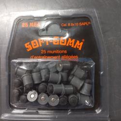 Munition soft gomm cal 8.8&times;10 sapl