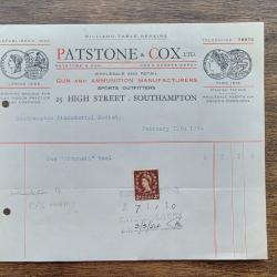 ANCIEN DOCUMENT PECHE