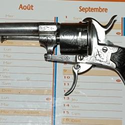 R&eacute;volver a broche style Lefaucheux