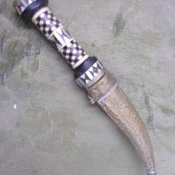 couteau syrien 25,5 cm