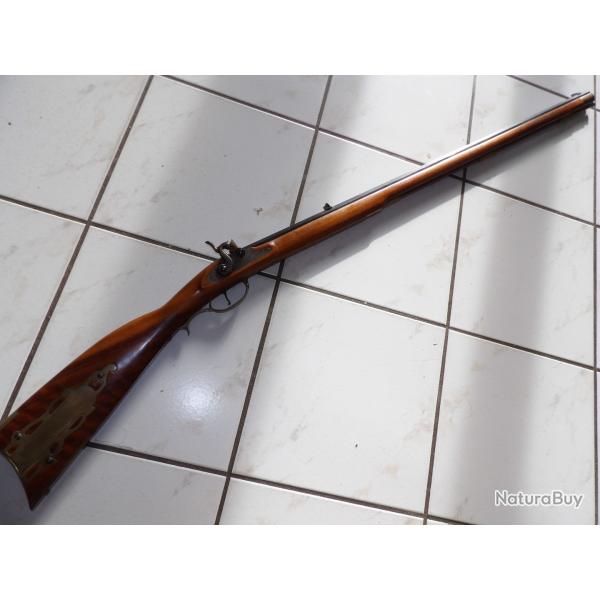 fusil USA 45 Kentucky crosse Anglaise trappeur chasseur ray� jamais tir� AP1986 Pedersoli