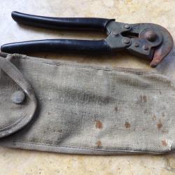 coupe barbel&eacute; g&eacute;nie mili ARMEE FRANCAISE TAP parachutiste para TAP modele 1950-53 Indochine Alg&eacute;rie