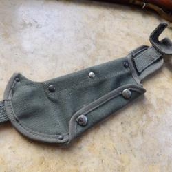 housse serpe ARMEE FRANCAISE TAP parachutiste para TAP model 1950-53 Indochine Alg&eacute;rie serpette &eacute;tui