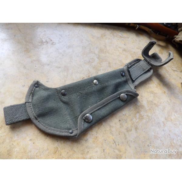 housse serpe ARMEE FRANCAISE TAP parachutiste para TAP model 1950-53 Indochine Alg�rie serpette �tui