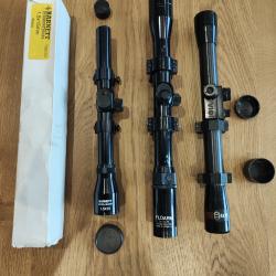 Lot lunette carabine