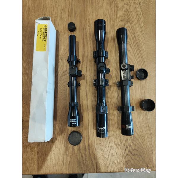 Lot lunette carabine