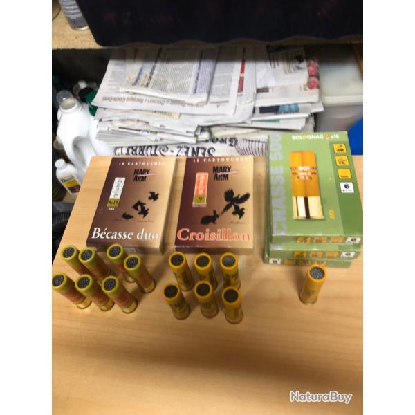 Lot de 5 boites + 13 cartouches