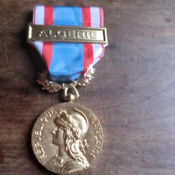 m&eacute;daille comm&eacute;morative afrique alg&eacute;rie