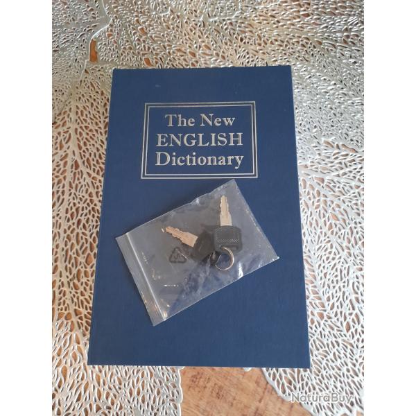 Coffre fort Dissimul� Livre cl�s Cadenas, Papiers, Argent, ETC.
