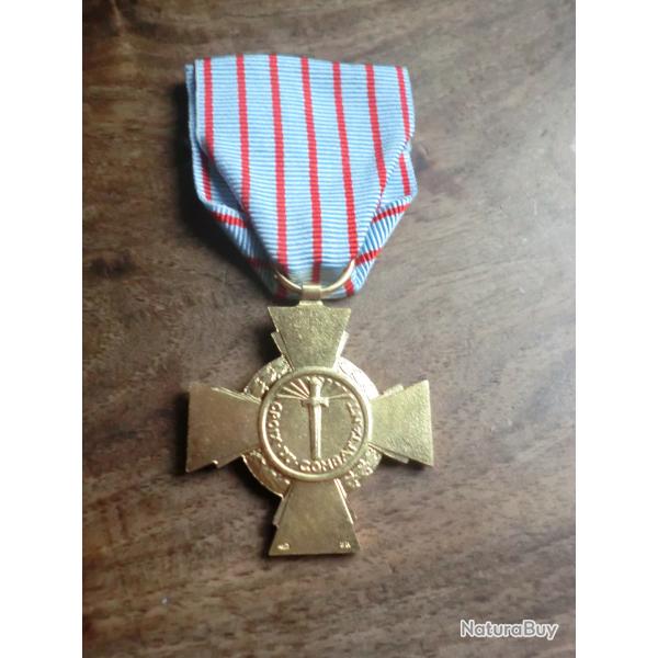 m�daille croix du combattant ordonnance
