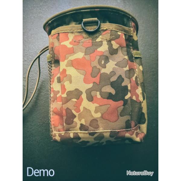 Pochette camouflage Allemand pour d�lestage ou cartouches
