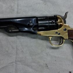 RARE PIETTA ARMY SHERIFF CAL 44 AVEC BARILLET CANNELE +MALETTE  ALU +BALLE+ETOILE D AMORCE+AMORCE