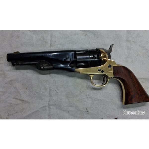 LIVRAISON GRATUITE!! RARE !! PIETTA ARMY SHERIFF CAL 44 BARILLET CANNELE +MALETTE  ALU