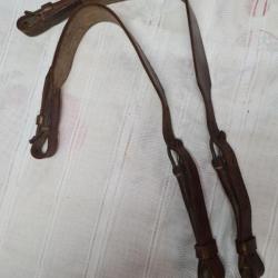 Paire de sangles originales WW2 pour Norv&eacute;gienne  A25   (1)