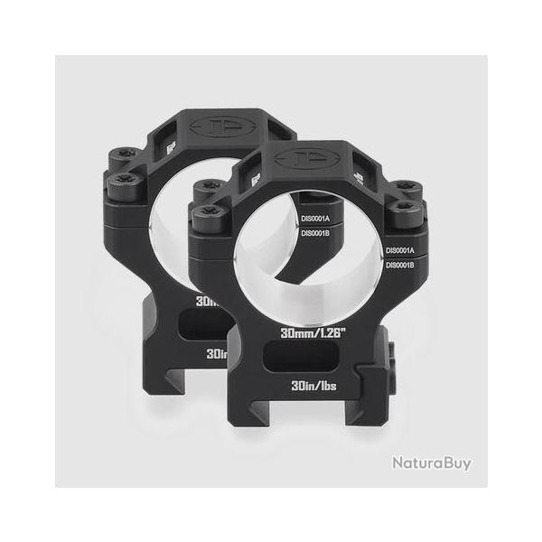 Collier Discovery 6061 - rail 21mm - haut 30 mm