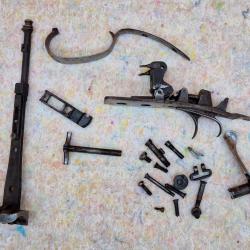 Lot de pi&egrave;ces pour Juxtapos&eacute; Manufacture d'armes de Tulle cal 16