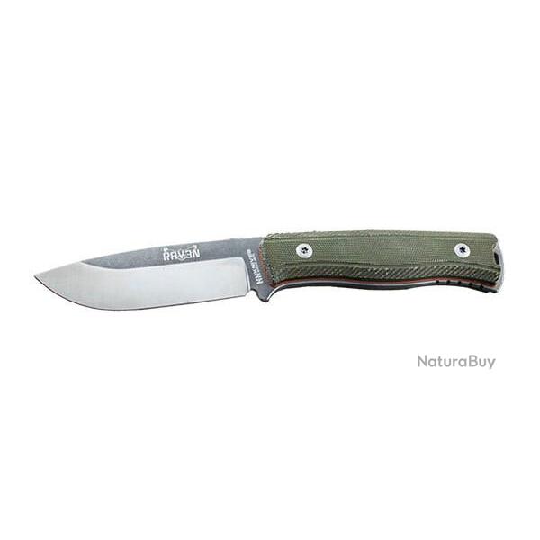Couteau Fixe Raven III Vert NN Knives